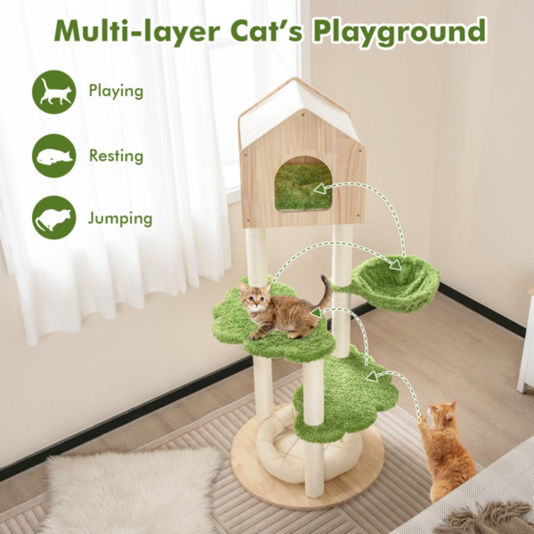 5 Story Cat Tree, Cat Villa photo 6