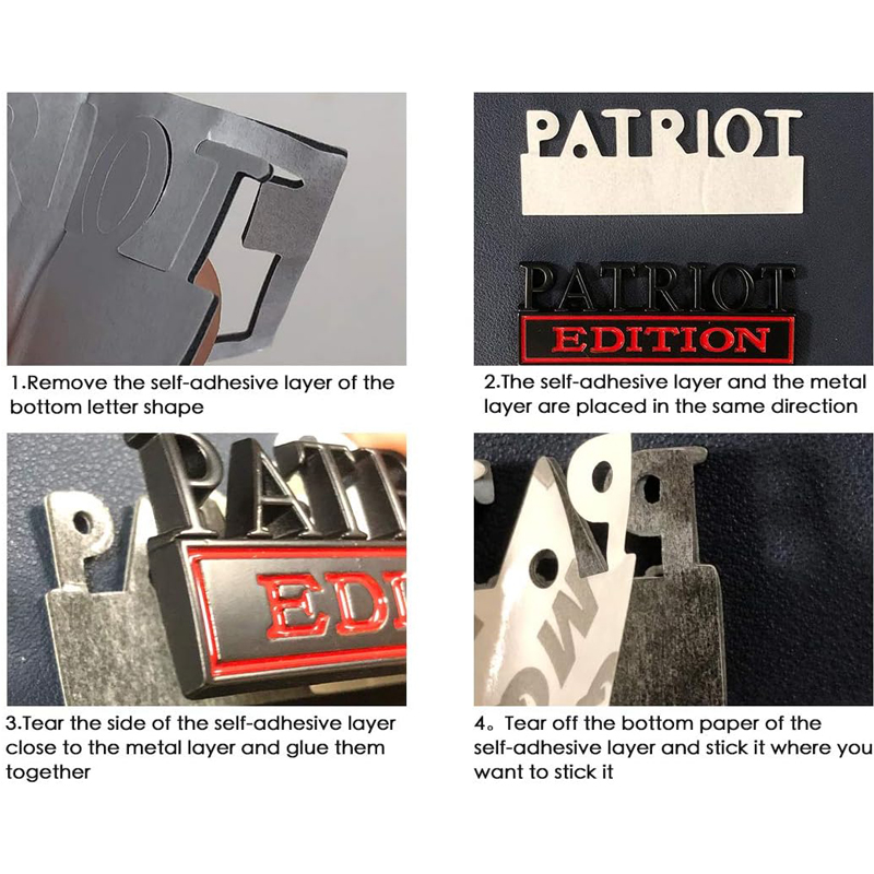 2pcs Deplorable Edition Emblems, Emblem 3D Badge Decal Car Truck SUV,Refrigerator Sticker,Window Display Stickers,Bicycles, Laptops, Fridges photo 8