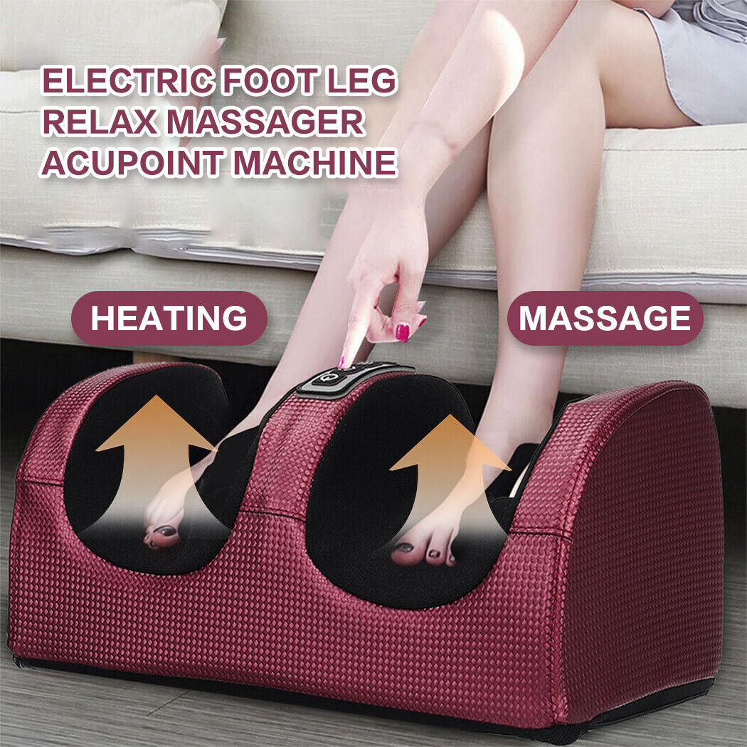 Electric Foot Massager Muscle Pain Relief Leg Calf Massage Kneading Machine AU photo 3