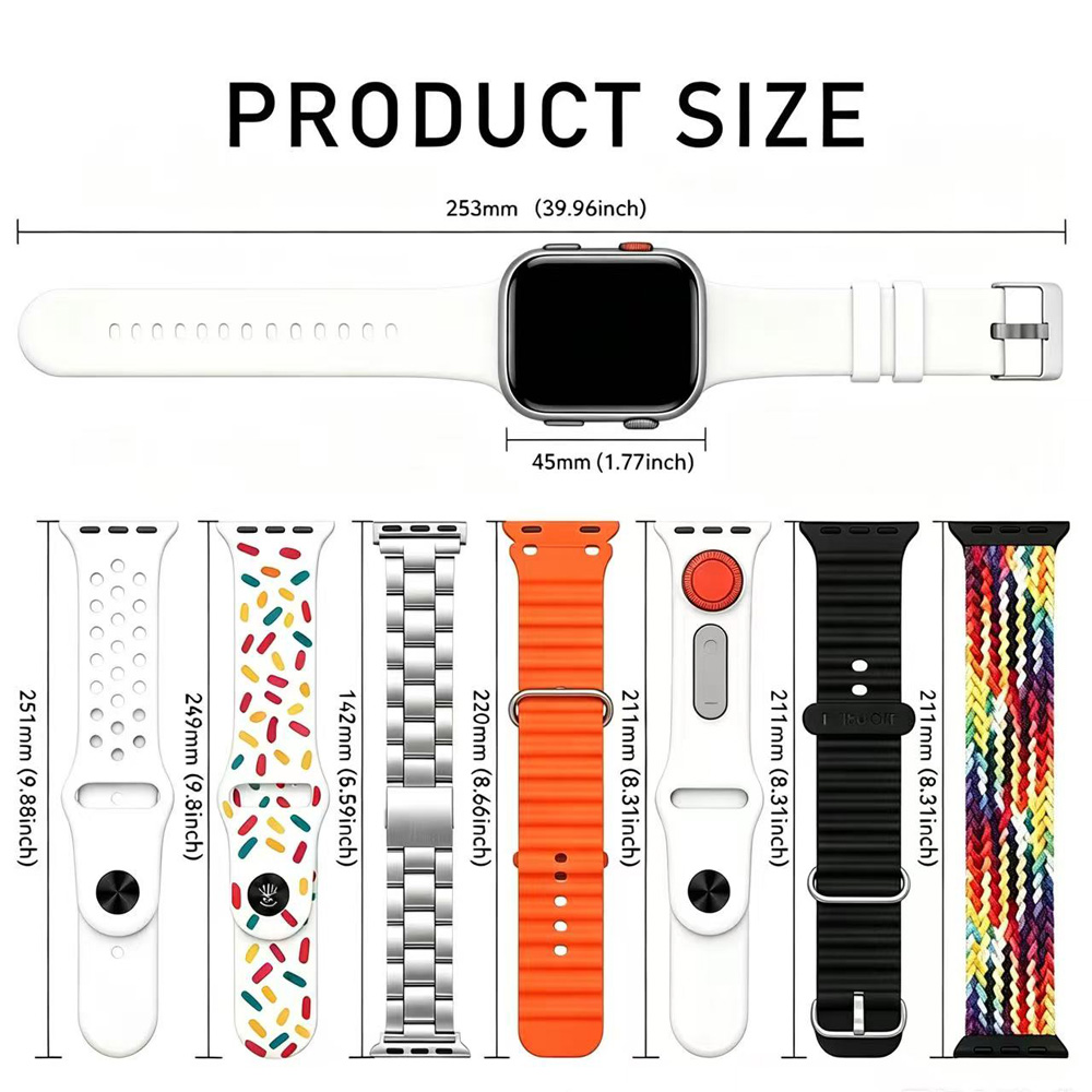 Ten-in-One Smart Watch Set With Wireless Earbuds, Multiple Watch Bands, Magnetic Charger & Protective Case, All-in-One Fitness Smartwatch Gift Box For Men Women photo 5