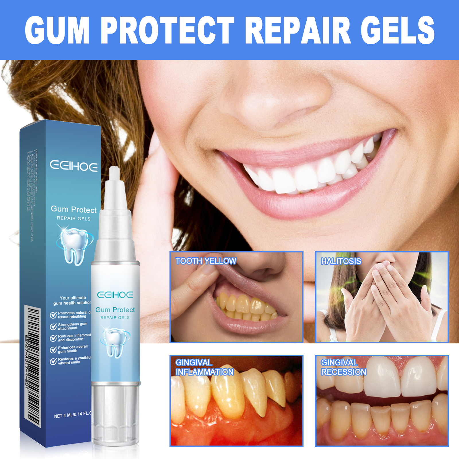 Dental Soothing Gel 4ml 1box photo 7