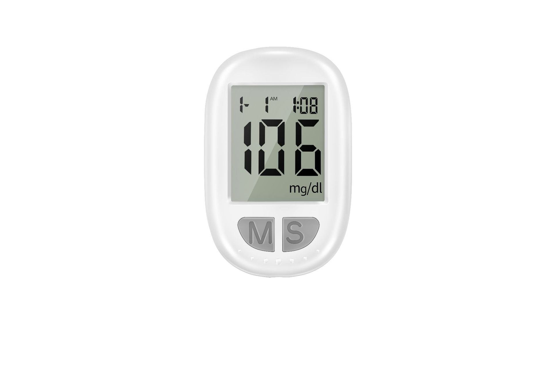 Portable Blood Glucose Meter Kit - Auto Coding, Fast 10s Results, Includes 50 Test Strips & 50 Lancets photo 7