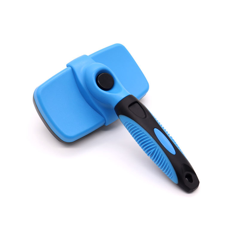 Self-Cleaning Dog Brush For Shedding, Slicker Brush & Grooming Tool Dog Shedding Tool,Deshedder Brush,Undercoat Brush, Ergonomic Handle,For Short Haired Dogs And Indoor Cats photo 2