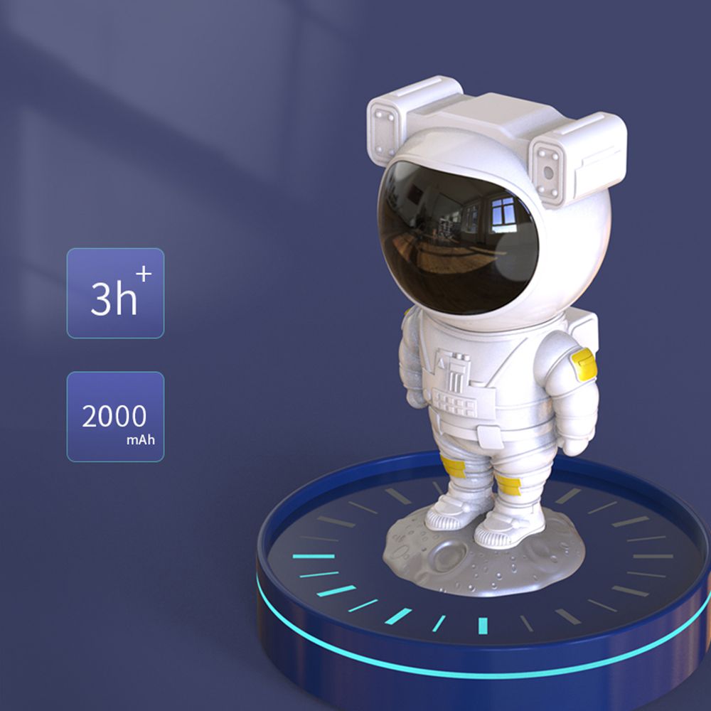 Source Factory Cross-border Astronaut Starry Sky Projection Light Indoor Atmosphere Light Ornament Starry Sky Light Multinational Patent Certification Is Complete photo 4