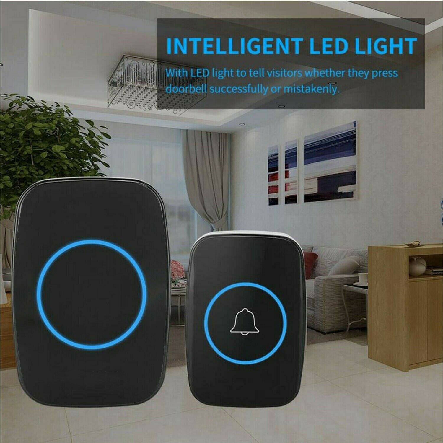 Style A 1-on-1 Black Doorbell photo 4
