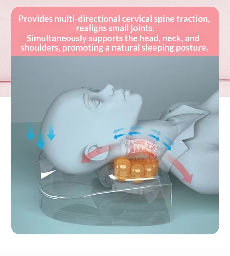 Intelligent Massager Cervical Spine Neck Waist Lumbar Spine Whole Body Spine Neck Protector Electric Heated Shoulder Massage Pillow photo 6