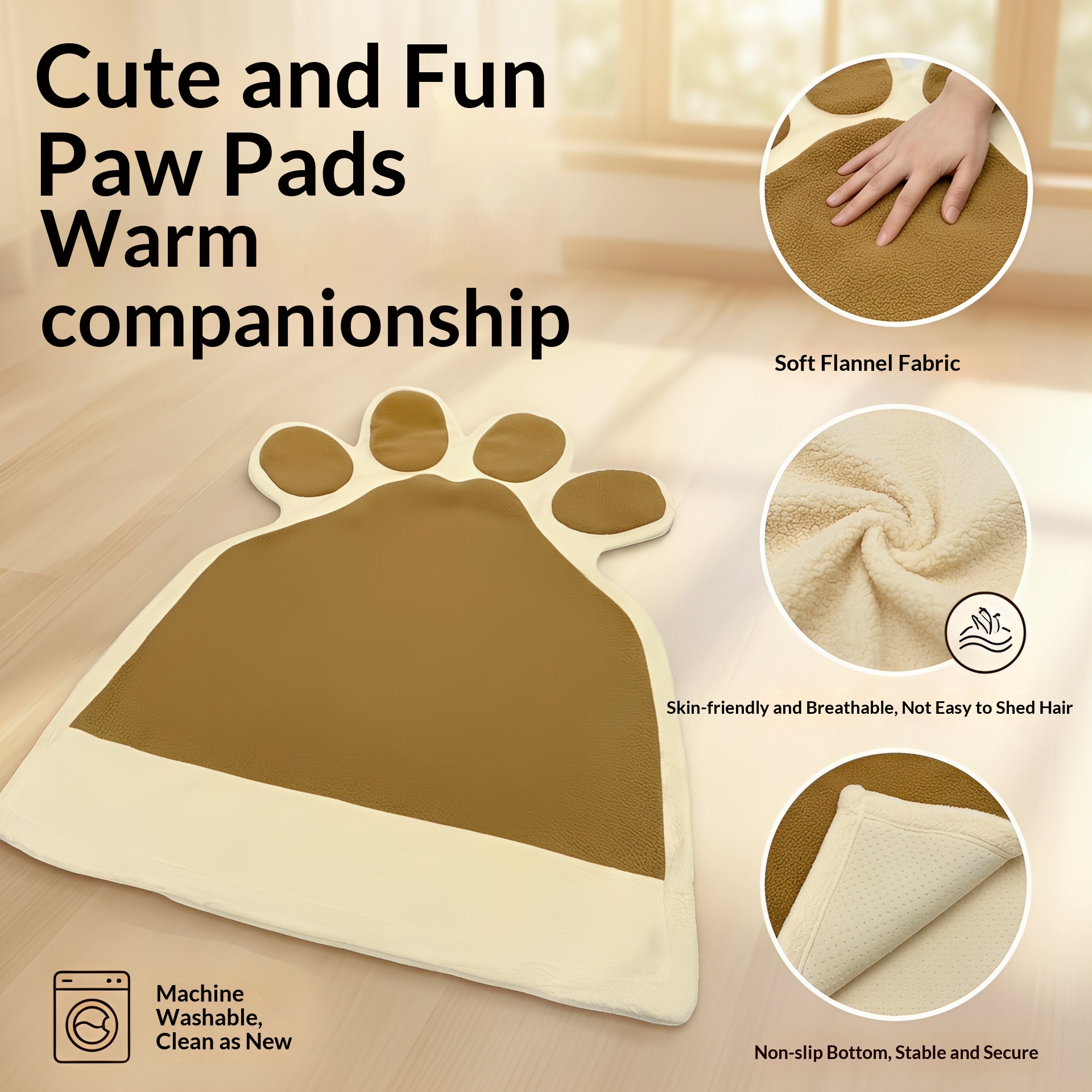 Cat And Dog Sleeping Mats, Soft And Warm Blankets, Scratch-Resistant And Non-Shedding Pet Sofa Mats, Autumn And Winter Warm Pet Supplies photo 4