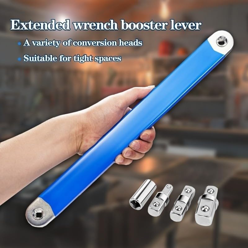Extension Socket Wrench Set - Offset Impact Tool, Equipped With A Multi-functional Adapter - Durable Maintenance Tool For Automotive Repair photo 4