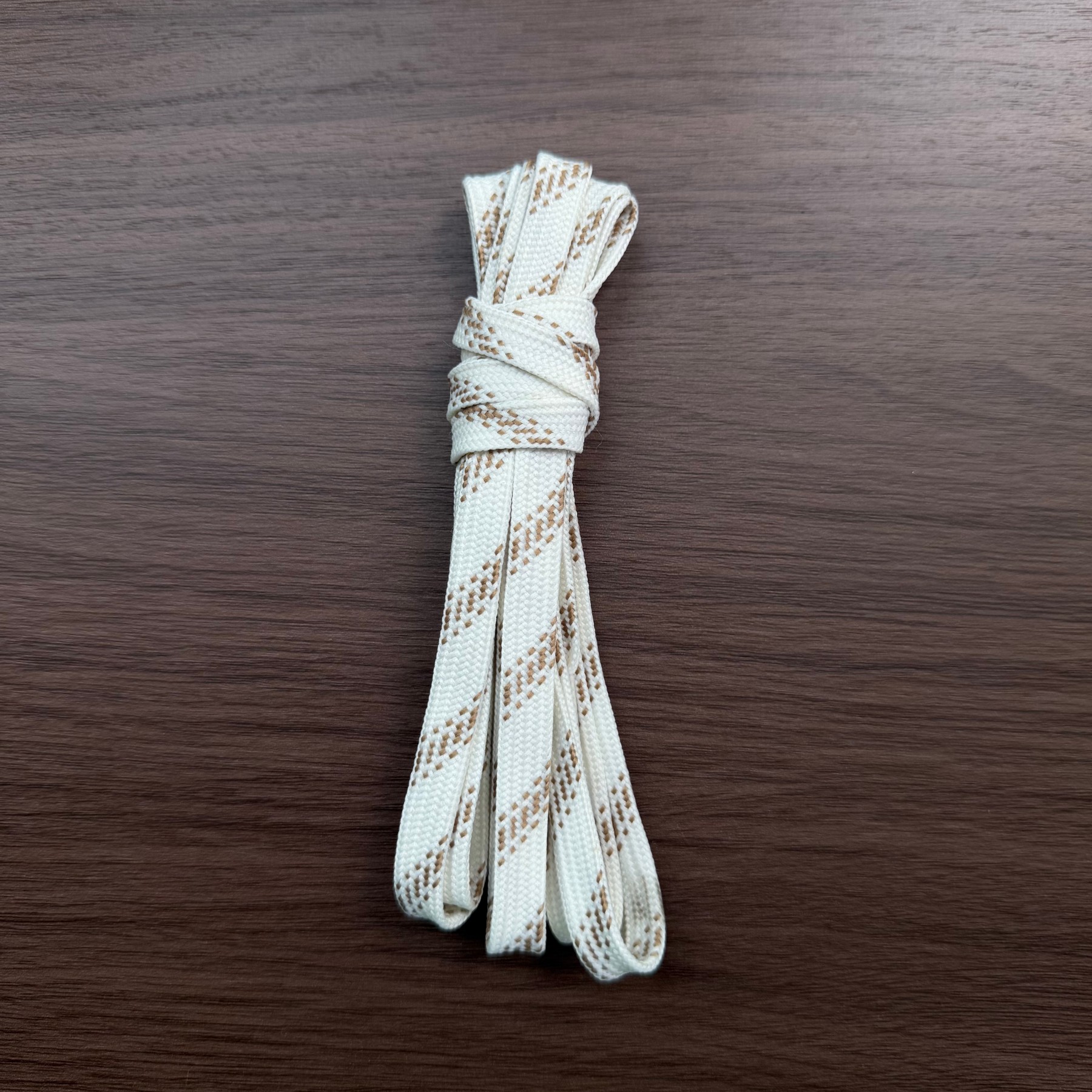 Flat Ribbon Diagonal-Jacquard Shoelaces photo 2