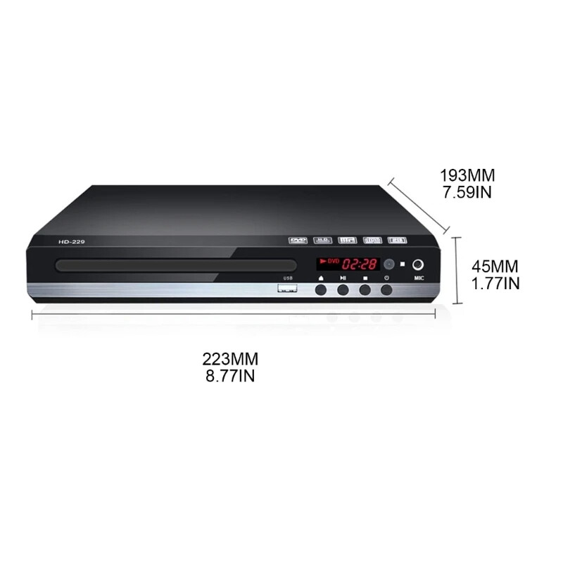 DVD Player Region Free With Remote Control USB Multi Region & HDMIAV Cable UK photo 7