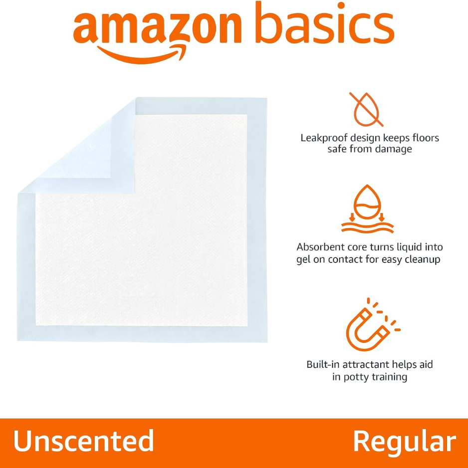 Hundred Pcs Dog Pee Pads 22x22, 5-Layer Quick-Dry Puppy Training Pads photo 3