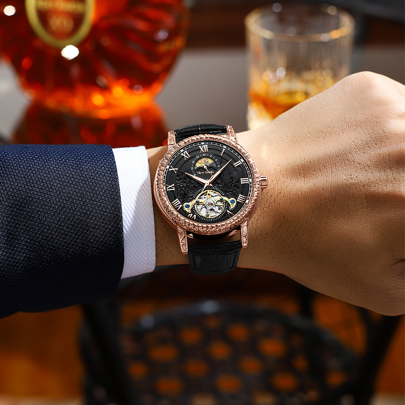 VAN GOGH Automatic Mechanical Men's Watch Yaojin Sunflower photo 7