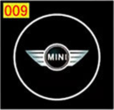 Car Welcome Light Wireless Carbon Fiber Pattern Infrared Door Sensor Projection Light Ambient Light photo 6