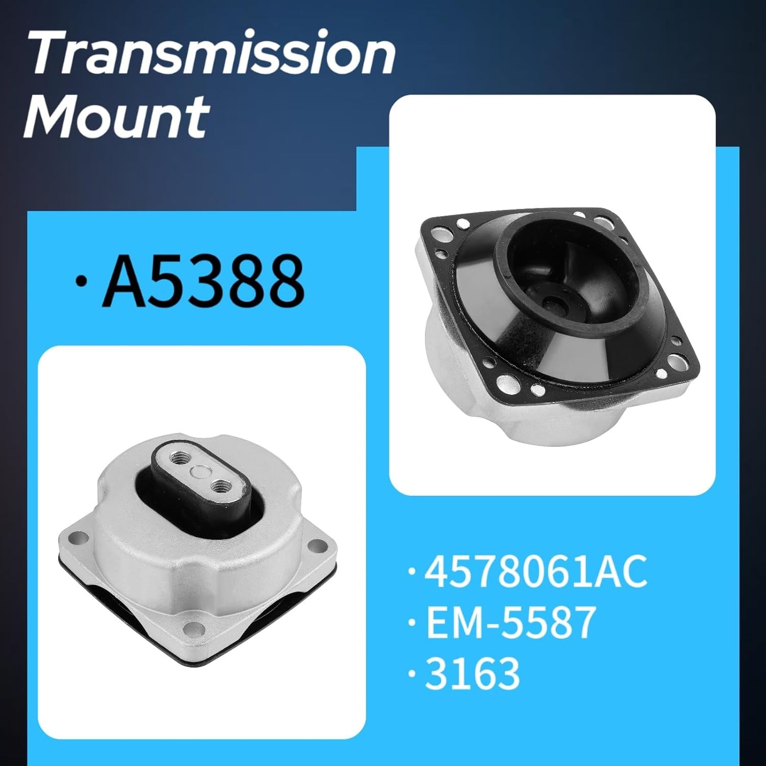 3x Engine Motor Mount For Dodge Challenger 2011-2022 3.6L 5.7L A5522 A5522 A5388 photo 4