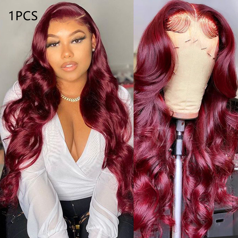 Front Lace Head Cover Real Hair Wig photo 4