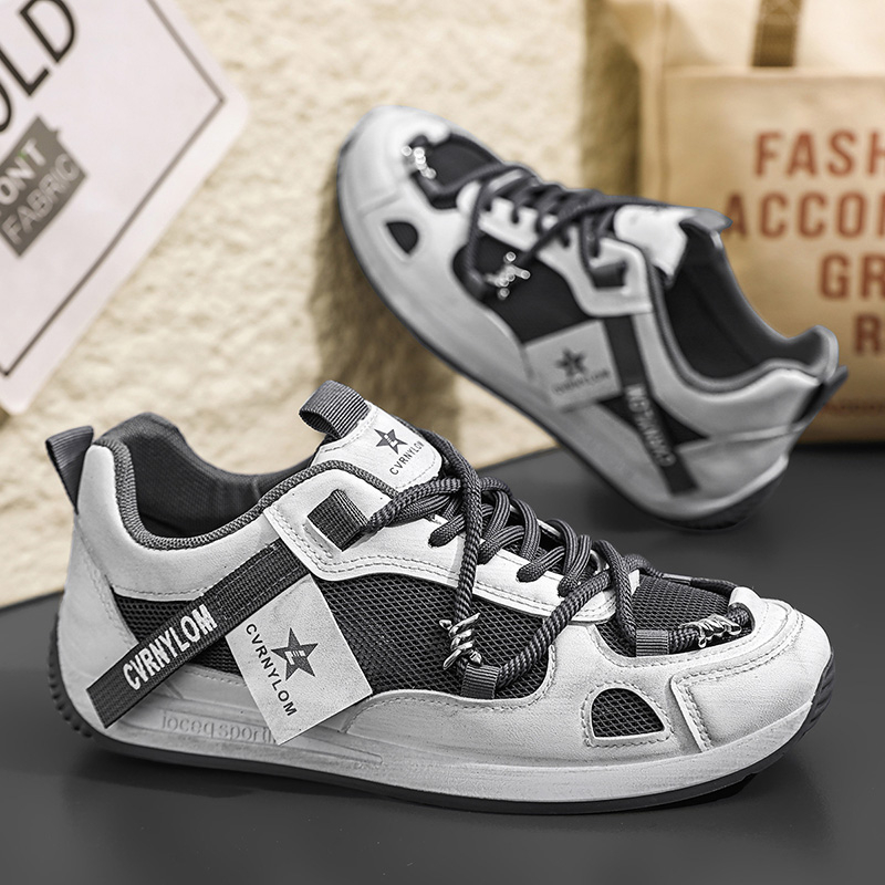 Men's Shoes, 2026 Summer New Arrival, Breathable Mesh Trendy Versatile Casual Sneakers, Youth Running Athletic Agam Dad Shoes photo 3