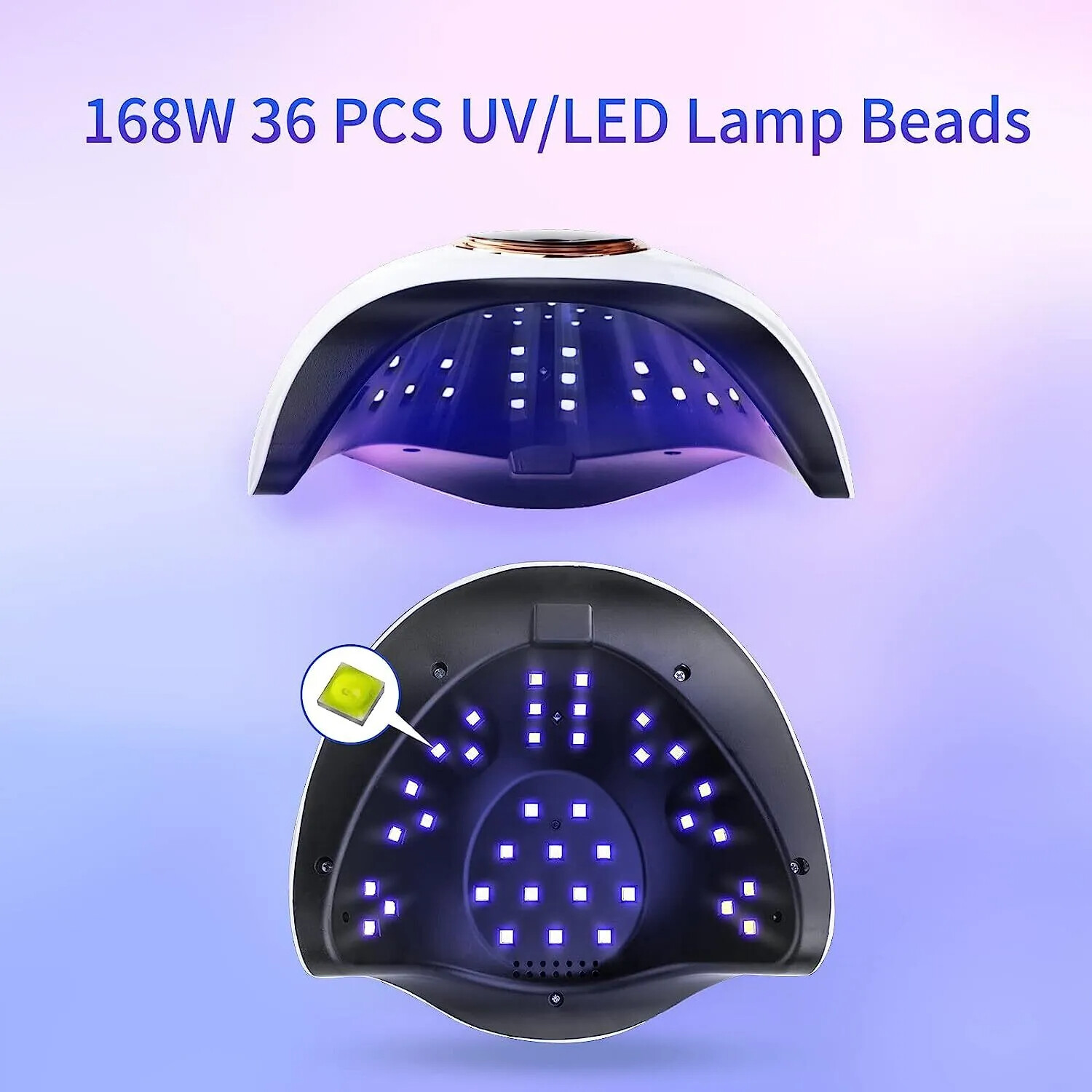 450W Professional Acrylic Gel Nail Polish UV Nail Dryer Light UV LED Nail Lamp photo 6