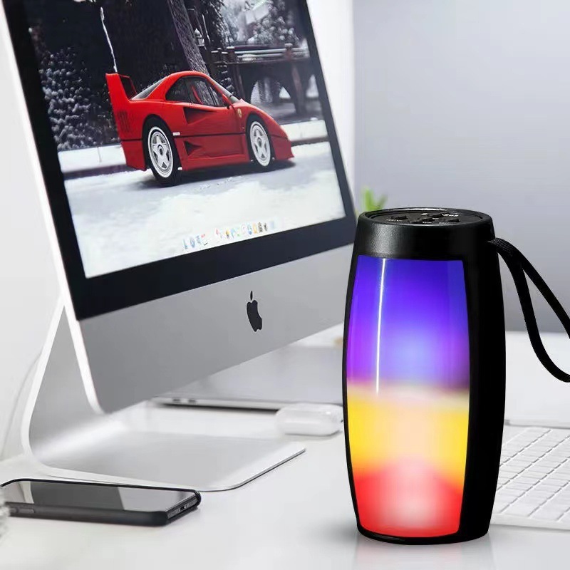 Wireless Bluetooth Speaker, Outdoor Portable, Colorful Ambient Light, Subwoofer, Mini Bluetooth photo 3