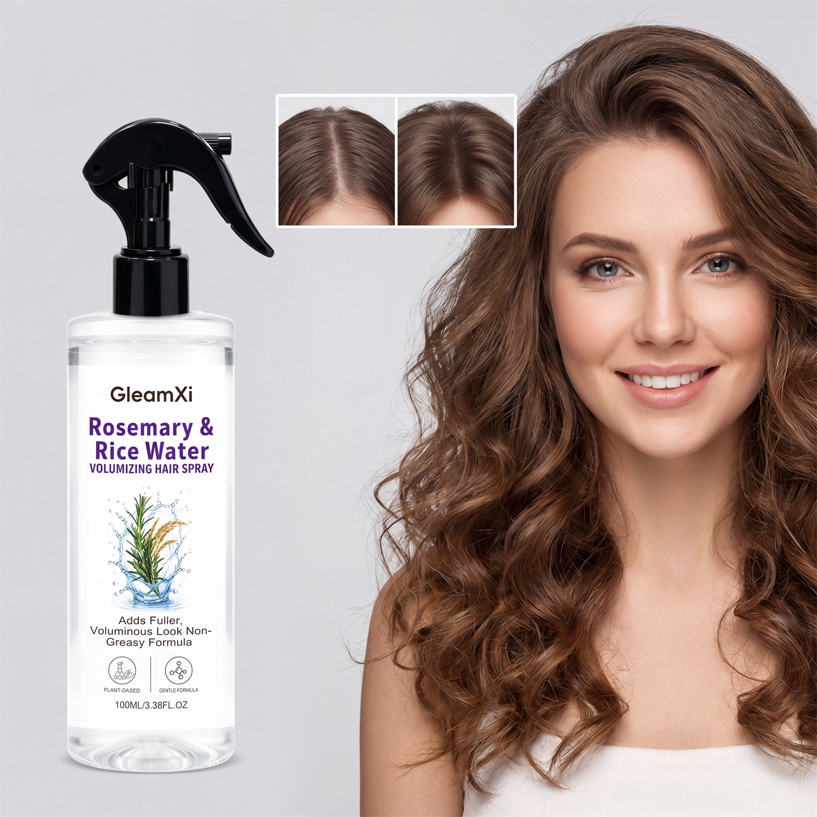Rosemary Rice Water Hair Spray 1 0 0ml-box photo 8
