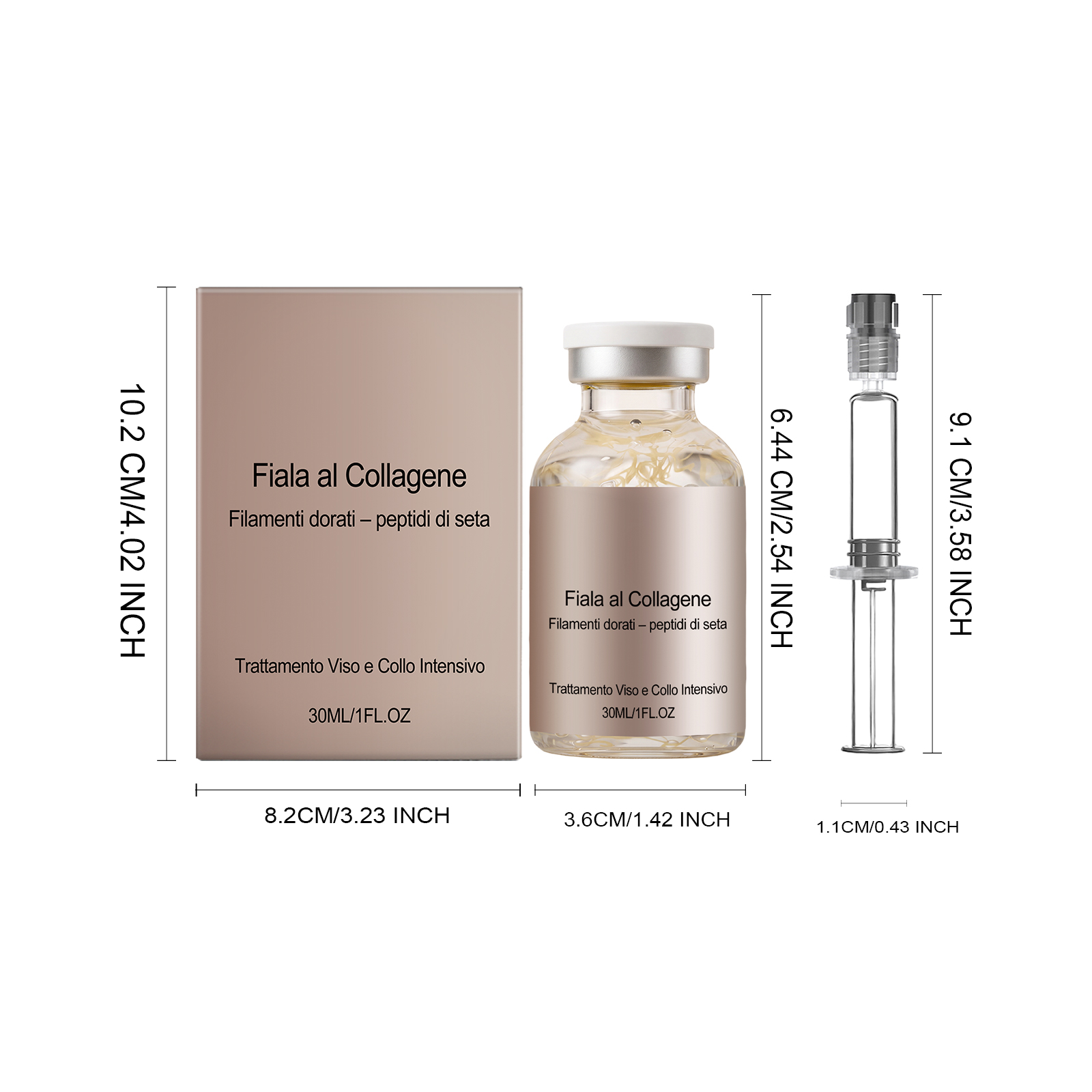 Refreshing Tight Bottle Essence 30ml - 1 Needle Tube  1Box photo 7