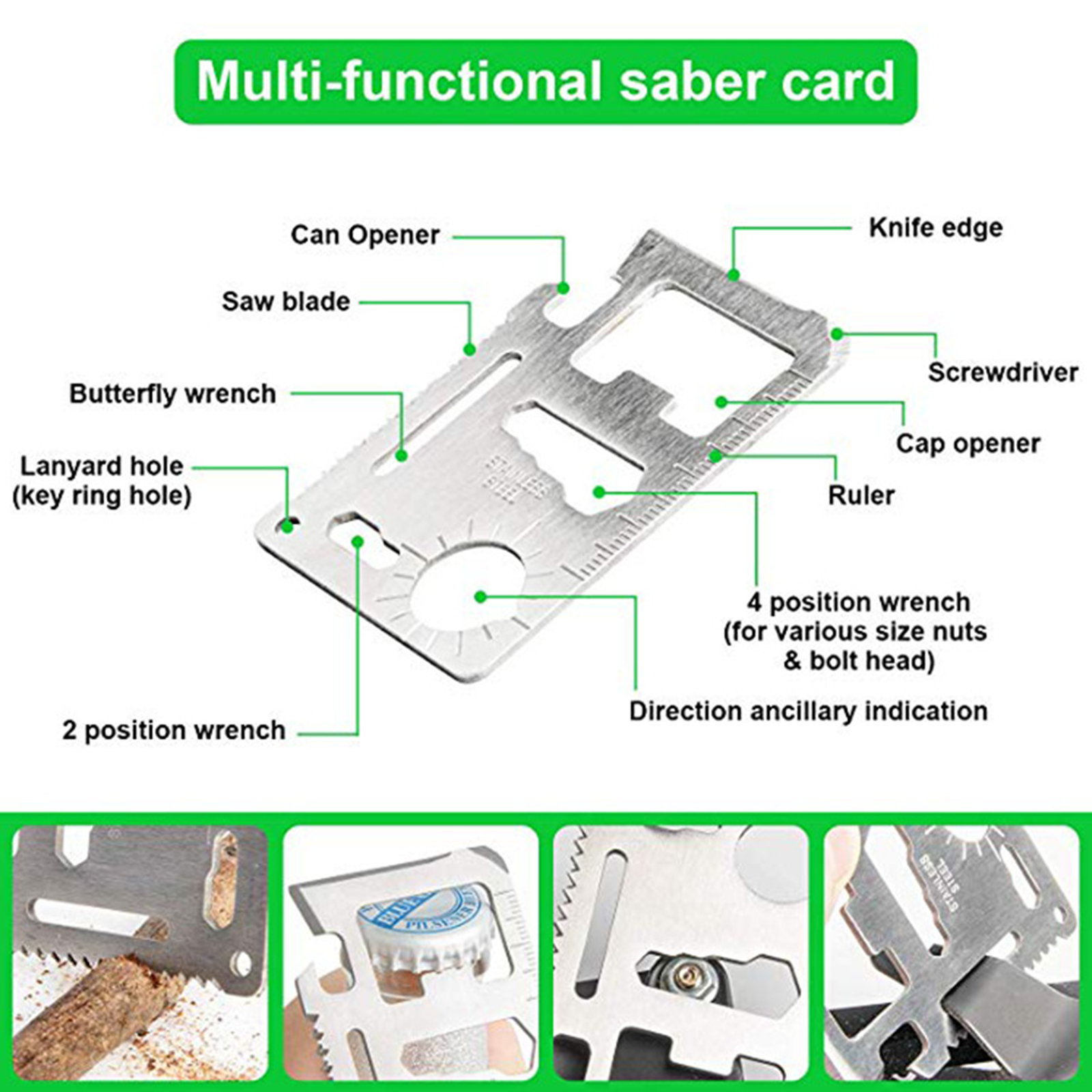 Camping Tool Emergency Survival Equipment Set Outdoor Sport Tactical Hiking Kit photo 7