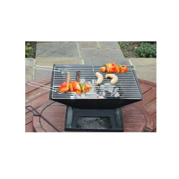 Modernisation Square BBQ Grill Outdoor Heater Garden Outdoor Fireplace Portable Fire Pit Contracted Barbecue Brazier Wood Stove photo 3