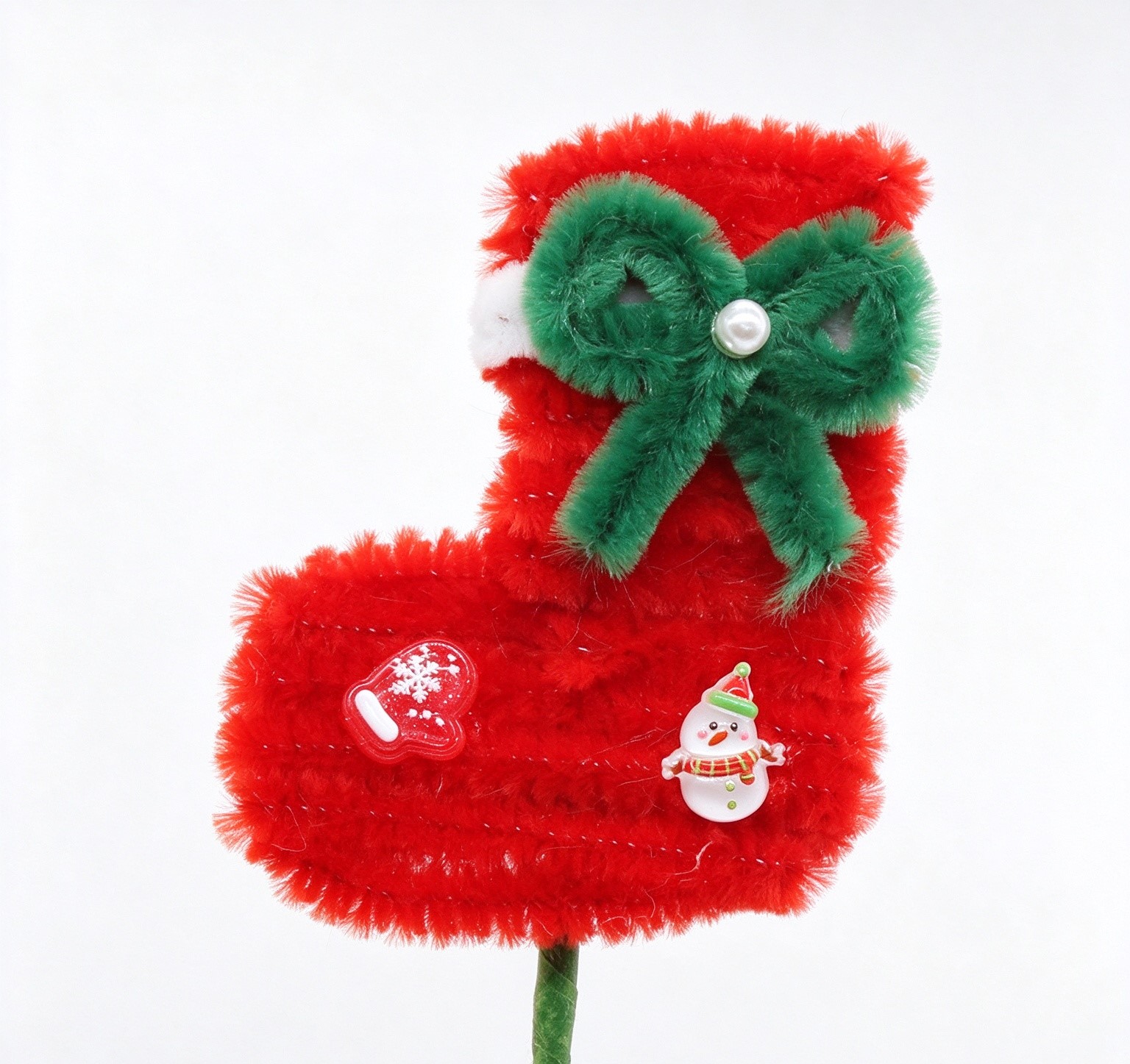 Factory Wholesale Creative Pipe Cleaner DIY Christmas Tree Artificial Flower Snowman  Pumpkin Bouquet Finished Ornaments photo 8