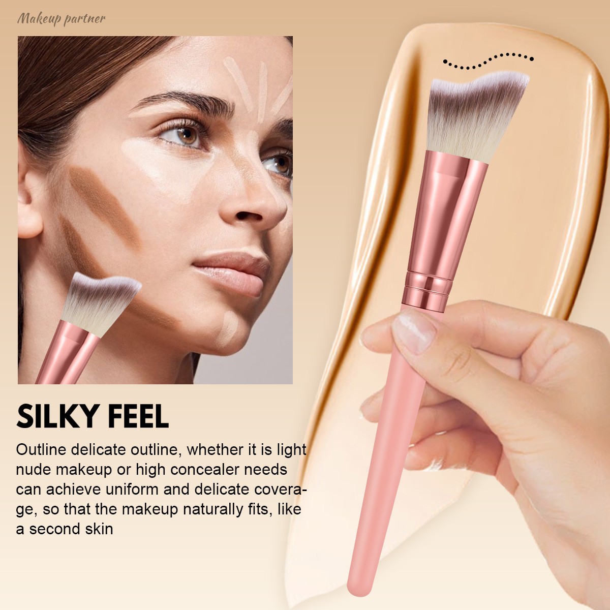 25 Pieces Makeup Brush Set Professional Cosmetic Beauty Tools For Face & Eyes photo 4