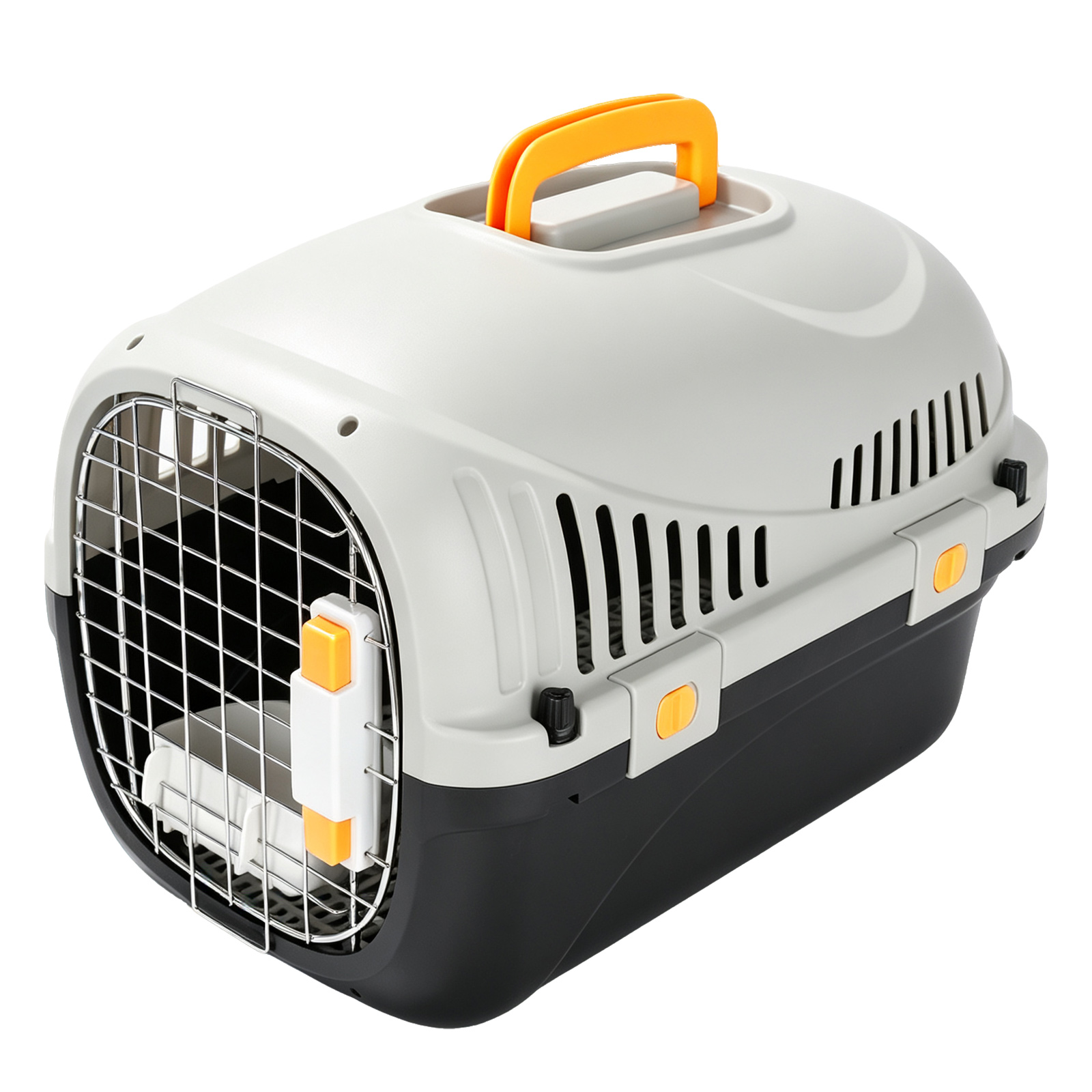 Plastic Cat Carrier Top Load For Small Dogs And Cats 49 X 32 X 32 Cm photo 4