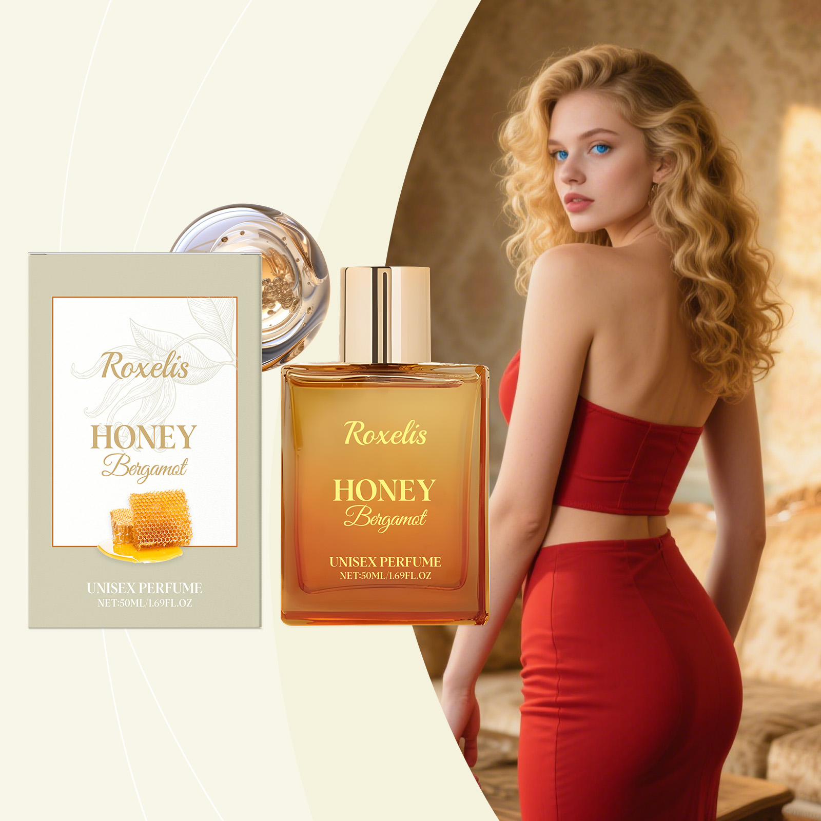 Unisex Honey Bergamot Perfume Long-Lasting Light & Fresh-fragrance Subtle & Elegant Scent For Daily Wear & Special Occasions photo 2