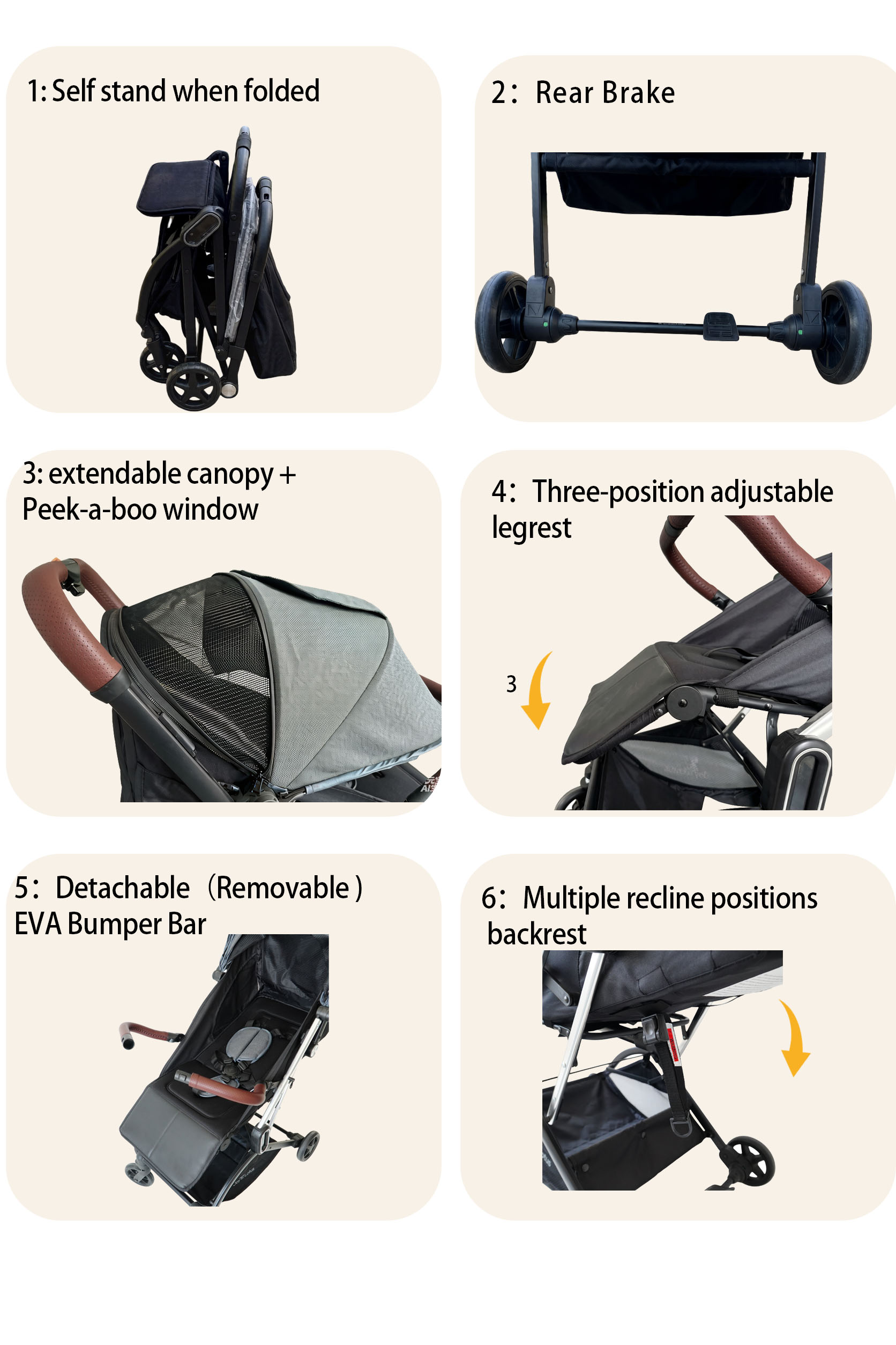 Baby Stroller S-002L photo 2