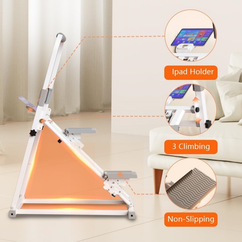 Vertical Climber Stair Stepper Machine For Home Gym Exercise Climbing Machine WF photo 3