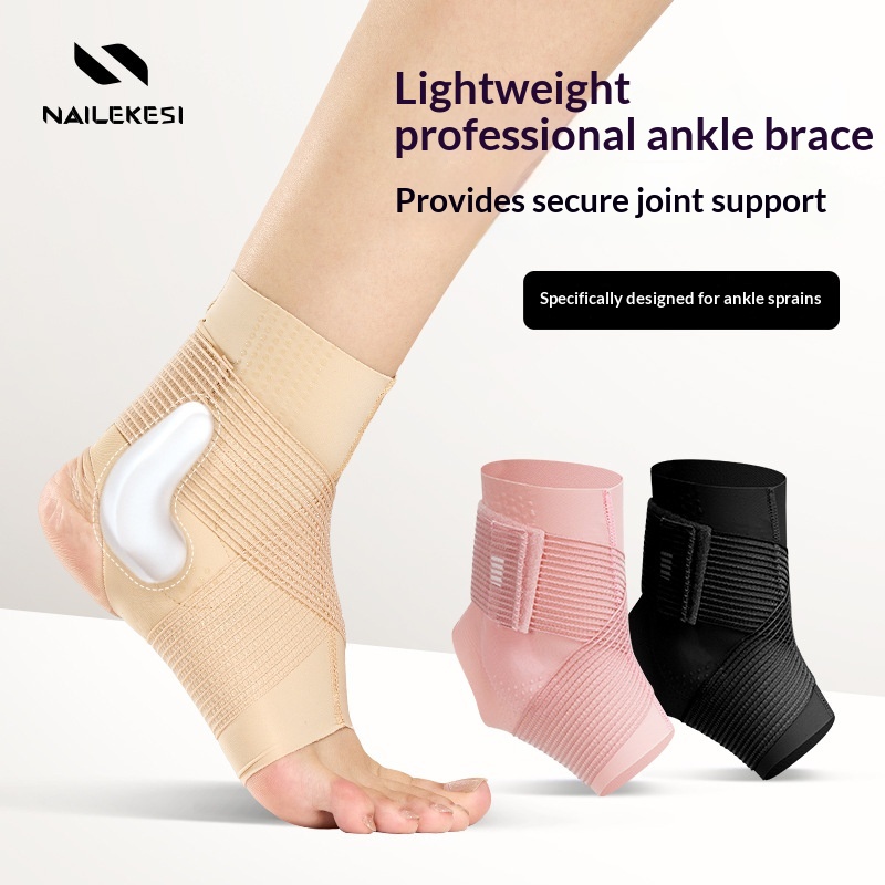 Ankle Protector, Anti Sprain, Ankle Protector, Sprained Joint Wrist Protector, Ankle Strap, Sports Basketball Summer Thin Naked photo 1