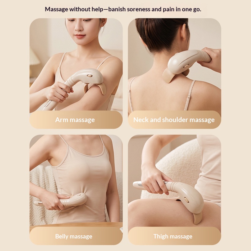 New Cross-border Model Of A Hand-like Kneading Massager With A Long Handle For Shoulder, Neck, And Cervical Spine, Adjustable Kneading Massager photo 3