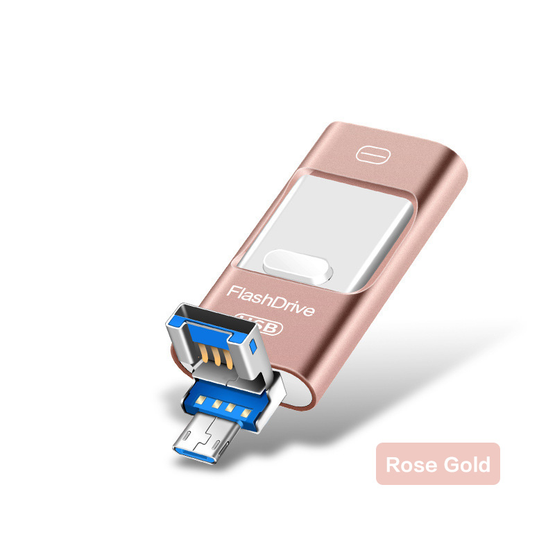 Universal Three-in-one USB Drive For Mobile Phone And Computer photo 4