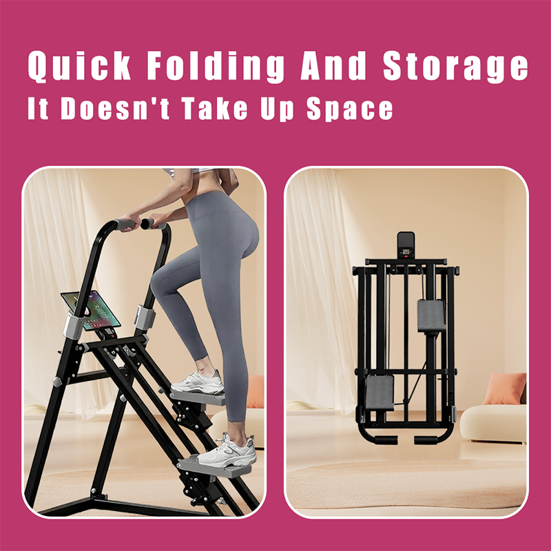 Vertical Climber Stair Stepper Machine For Home Gym Exercise Climbing Machine WF photo 4