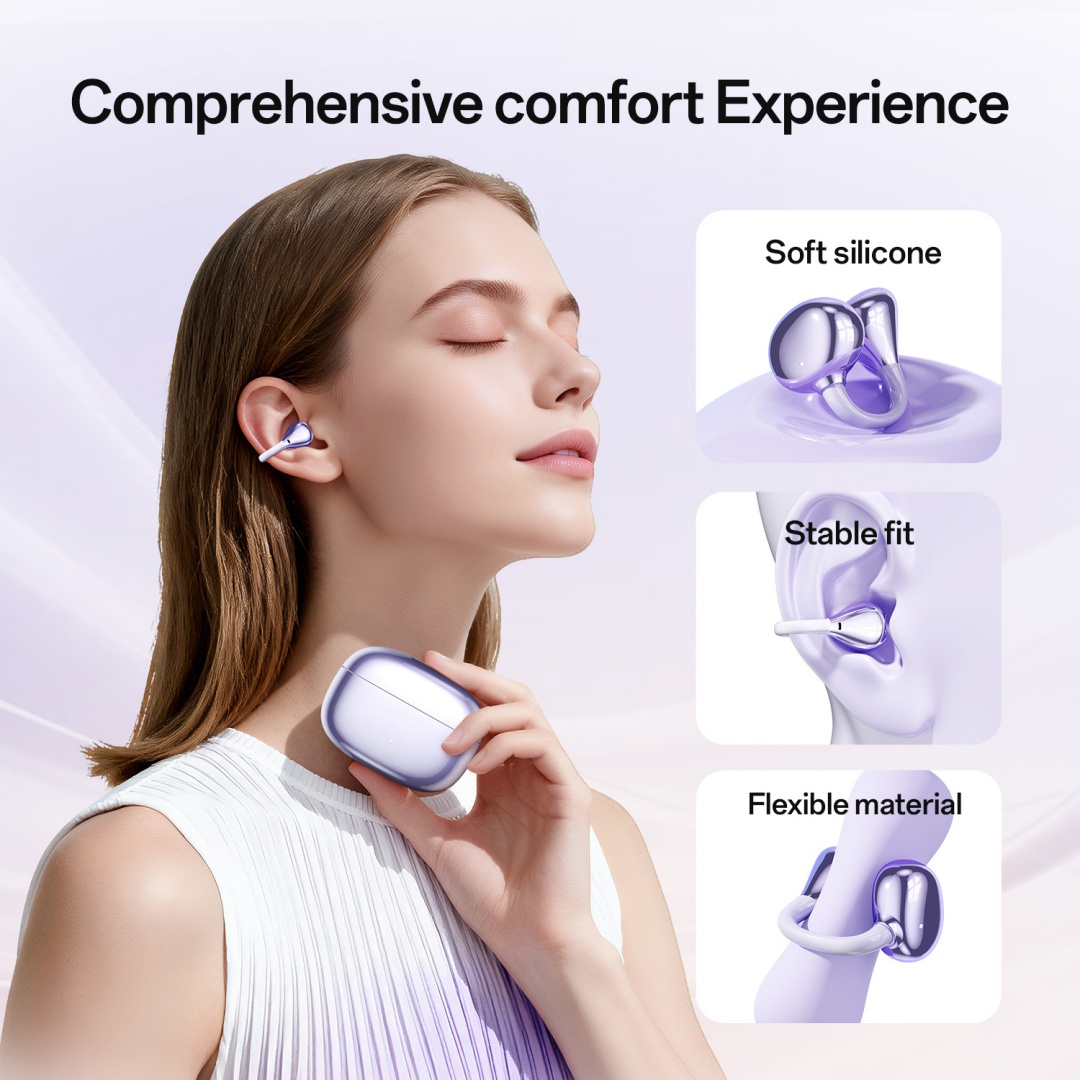 New M159 Cross-border Popular Clip On In Ear High Sound Quality, Low Latency, Long Battery Life Wireless Bluetooth Earphones Wholesale photo 5