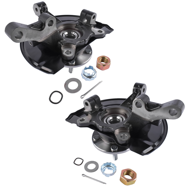 2x Front Wheel Bearing Hub Knuckle Assembly For 2007-2017 Patriot Compass photo 6