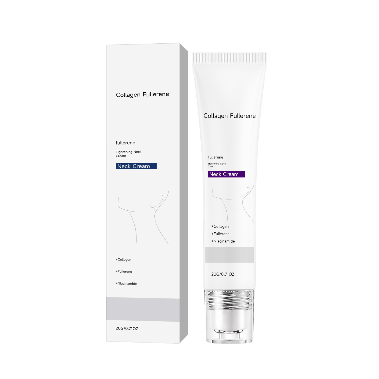 Moisturizing Tightening Neck Cream 20g 1box photo 1