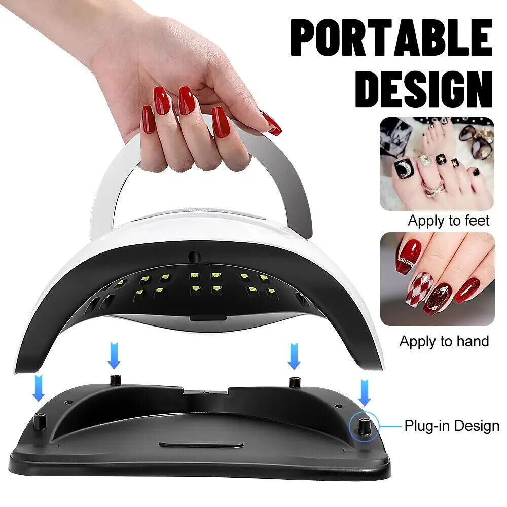 320W SUN X16 MAX Manicure Curing Machine UV LED Light Nail Gel Polish Dryer Lamp photo 2