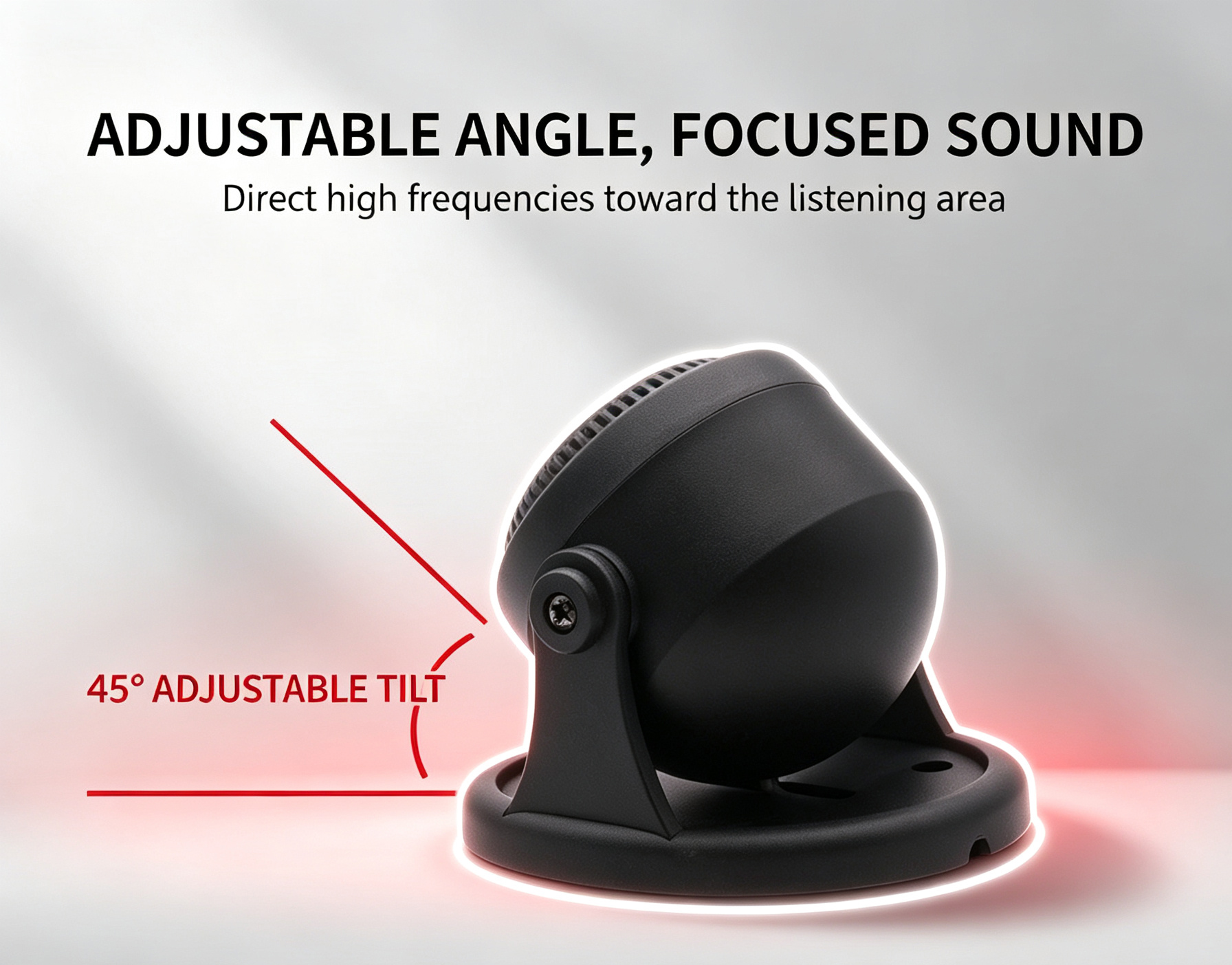 Car Tweeter Speaker 10W Universal Dashboard Mount Car Audio High Frequency Tweeter For Vehicle Sound System Upgrade photo 3