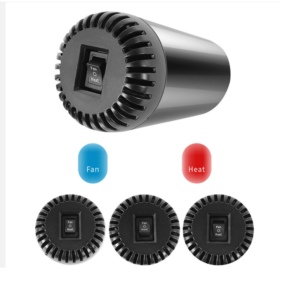 150W 12V Car Truck Universal Demister Heater Fan Warmer Defroster Windscreen photo 3
