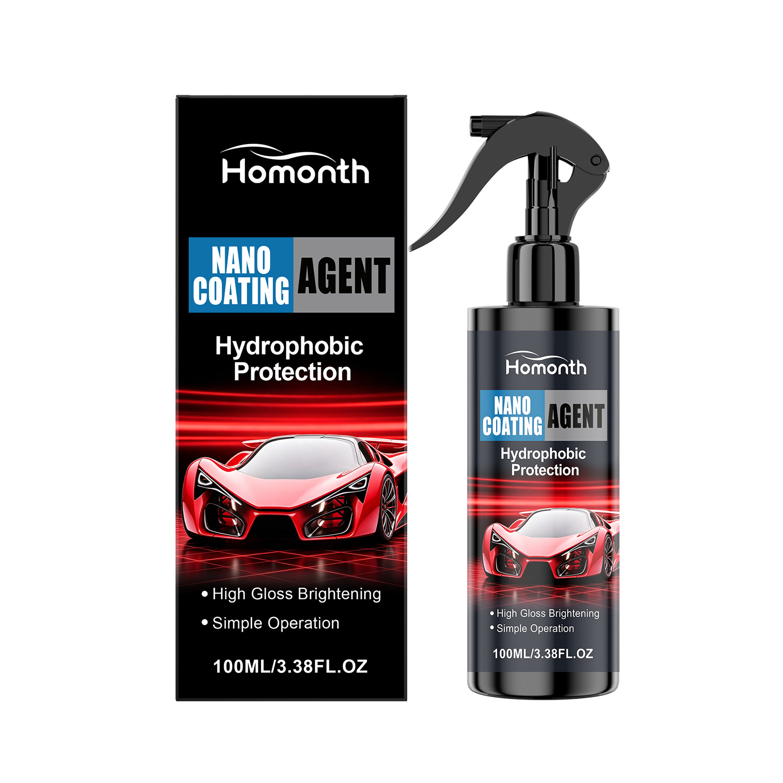 Car Ceramic Coating Agent, Auto Paint Gloss Restoration Scratch Resistance Sealant photo 7