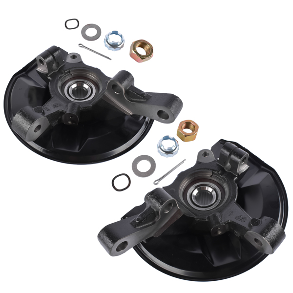 2x Front Wheel Bearing Hub Knuckle Assembly For 2007-2017 Patriot Compass photo 2