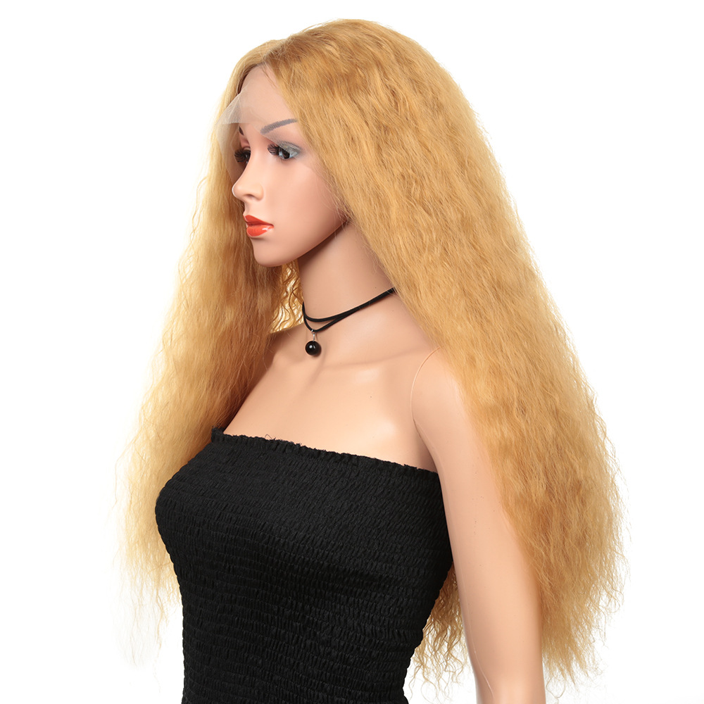 Fashion Corn Perm Curly Lace Chemical Fiber Headgear photo 2