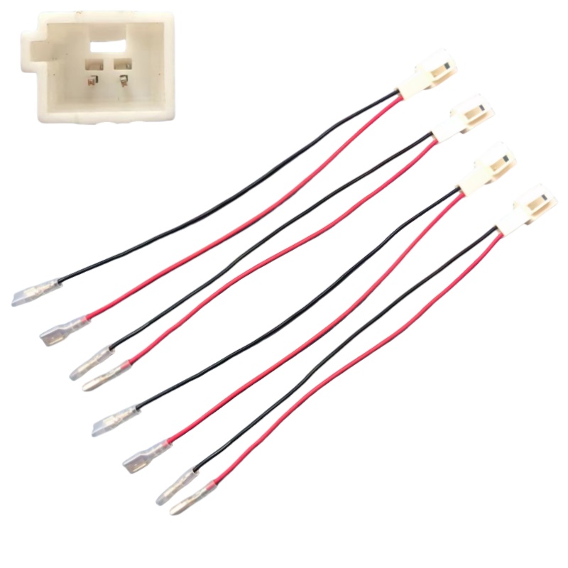 Speaker Wire Harness Connector Adapter For Door  2019-2021 RAV4 Camry Avalon, For Dash Twteer Lexus Is CT 2011-2018 Dash Tweeter, 2 Pin Audio Wire Plug 1 Pair photo 2