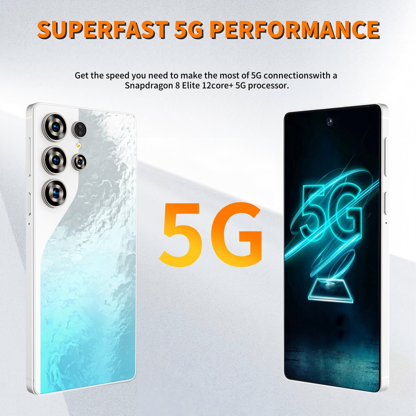 26 Ultra Cell Phone 8GB-256GB Unlocked Phone,5GSmartphone With Tool Pen, Android 14.0 Cell Phone Dual SIM Dual Standby photo 6
