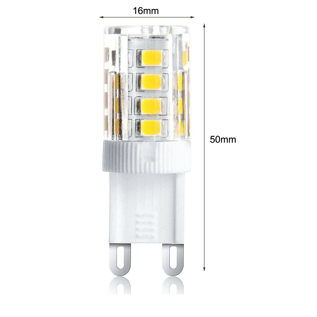 10 X G9 LED BULB 5W COOL WHITE CAPSULE LAMP REPLACE 40W HALOGEN LIGHT BULBS 230V photo 7