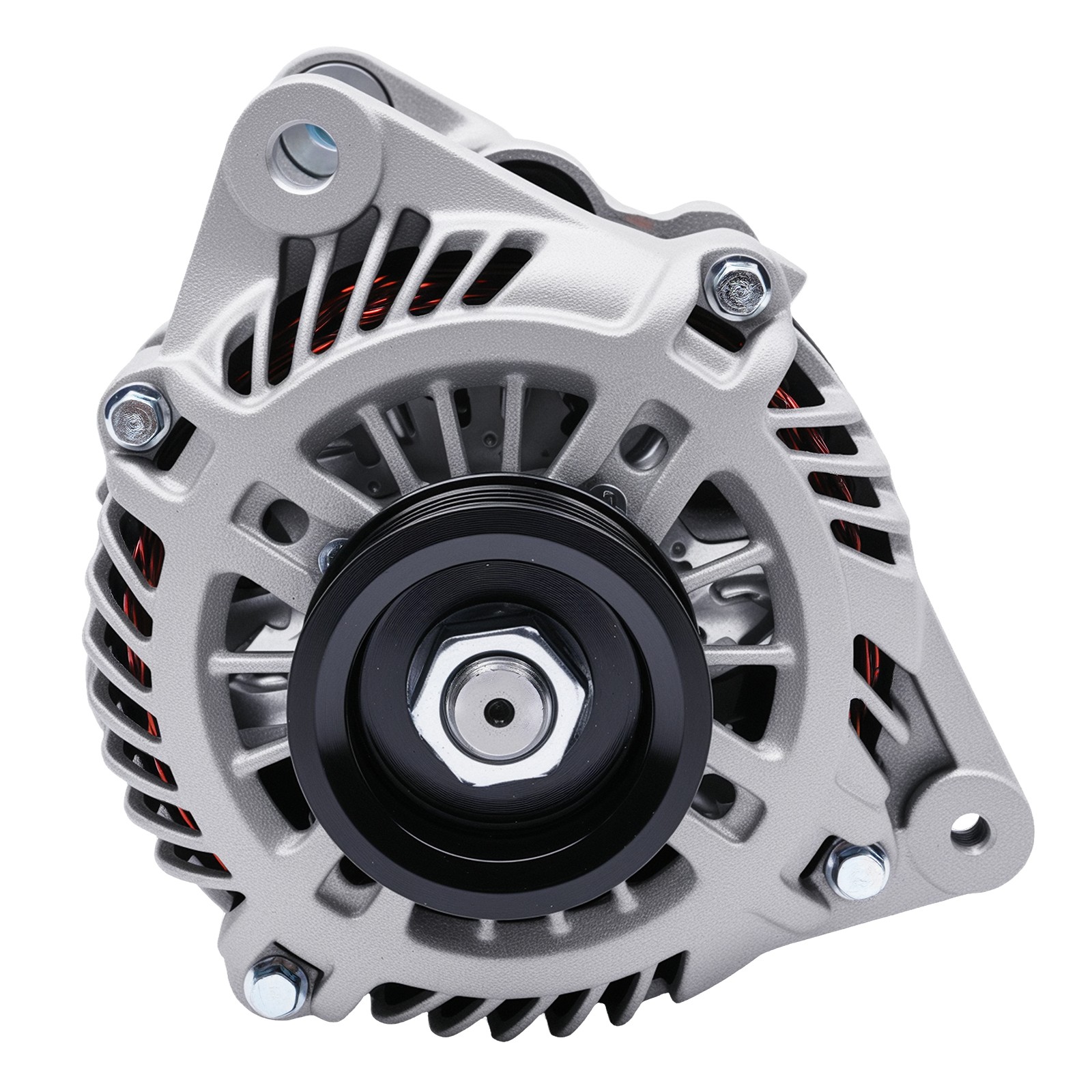 Alternator For -Nissan Pathfinder INFINITI QX4 2001-2002 3.5L 110A CW photo 3