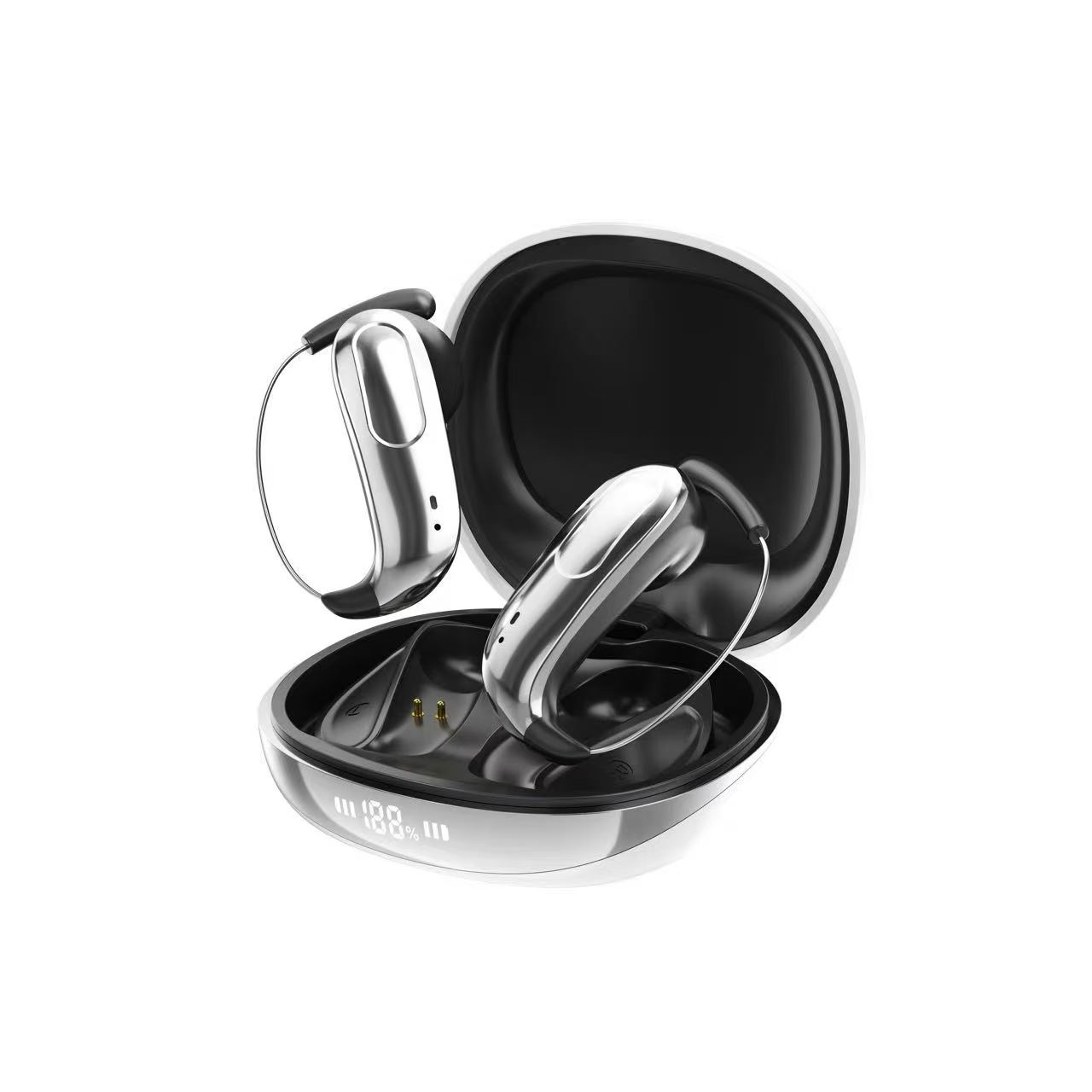 KP-113 Best-selling Wireless Bluetooth Ear-hook Headphones High-quality Audio Low Latency For Music Gaming Factory Direct In Stock photo 6